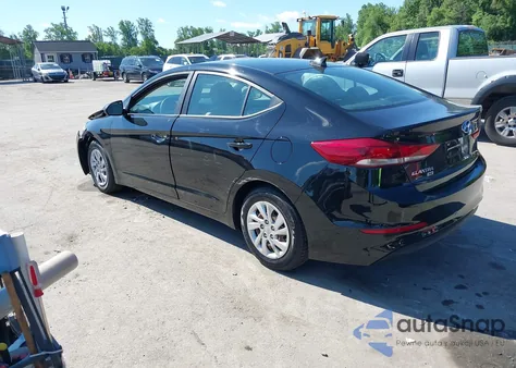 2017 Hyundai Elantra Se from USA, damaged, VIN KMHD74LF8HU402014